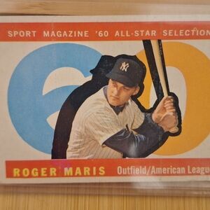 Vintage Roger MARIS Baseball Card